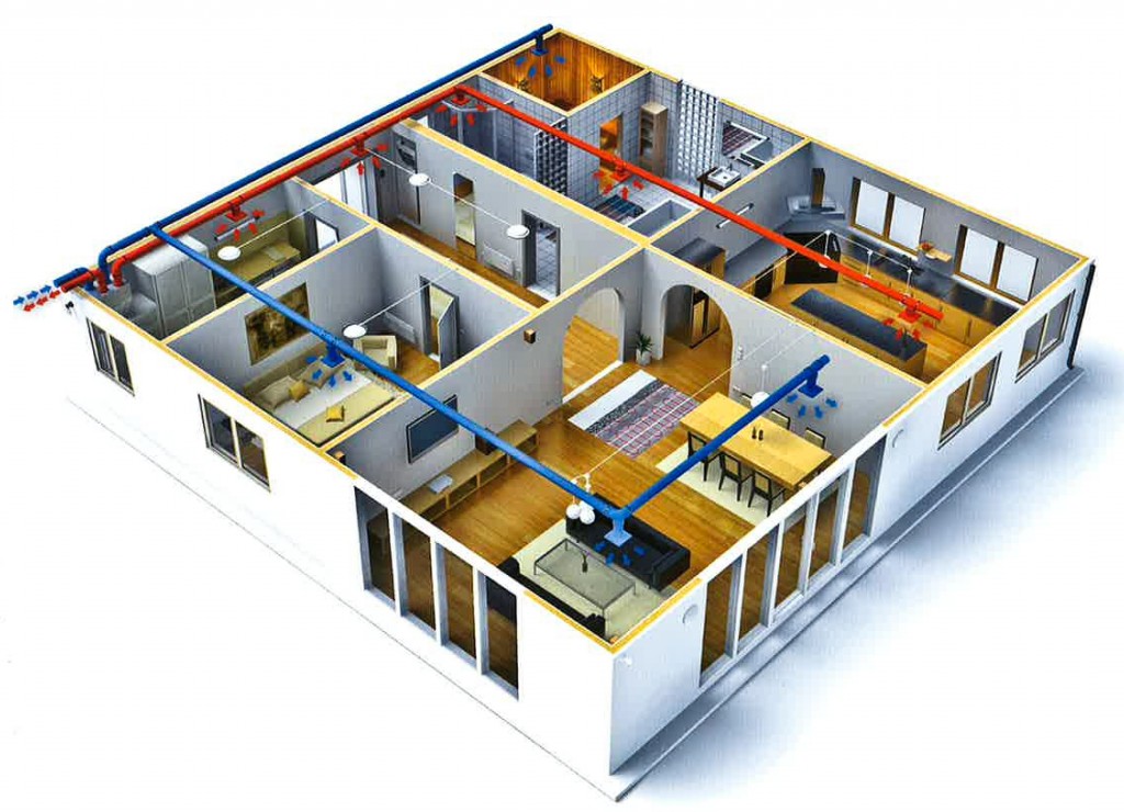 FTX ventilationsschema